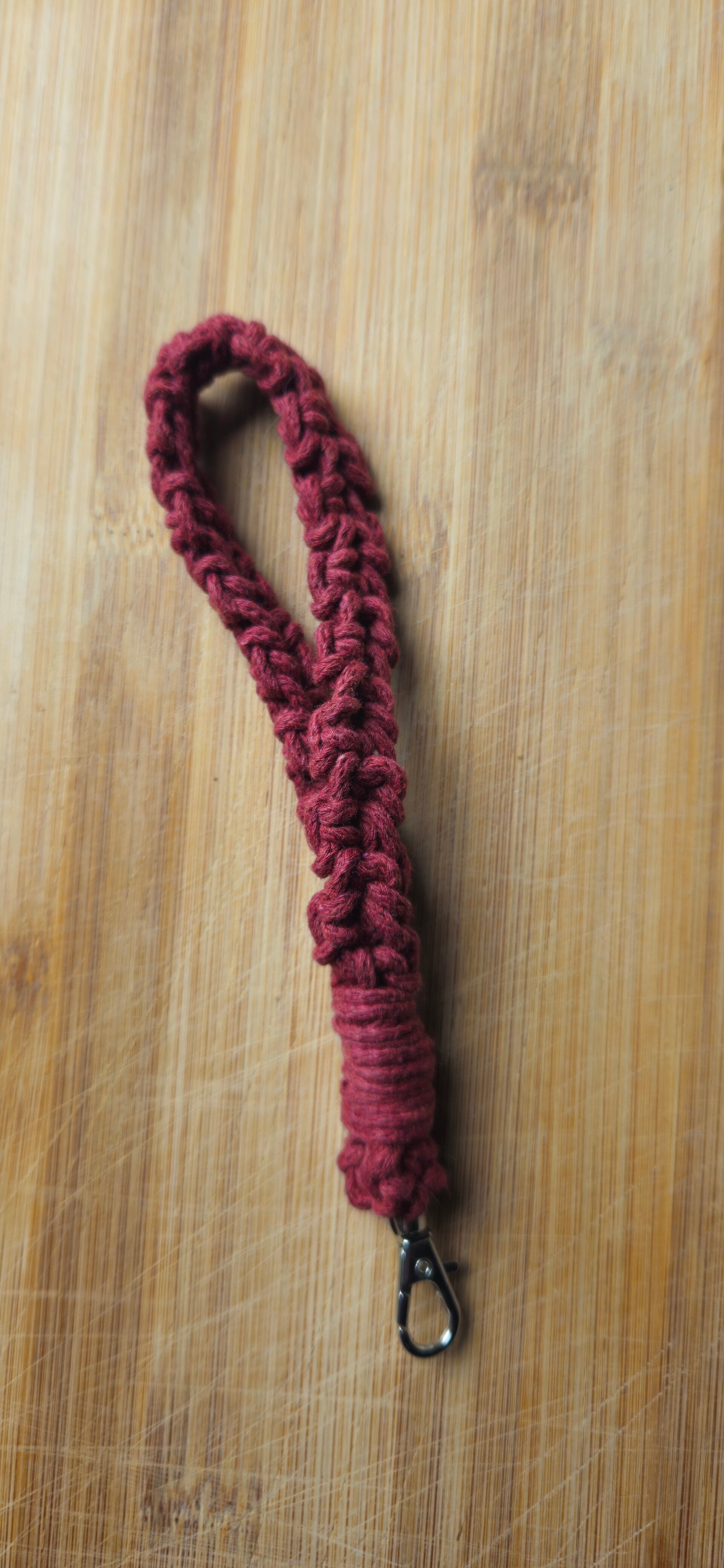 Pols Keycord, rood bruin