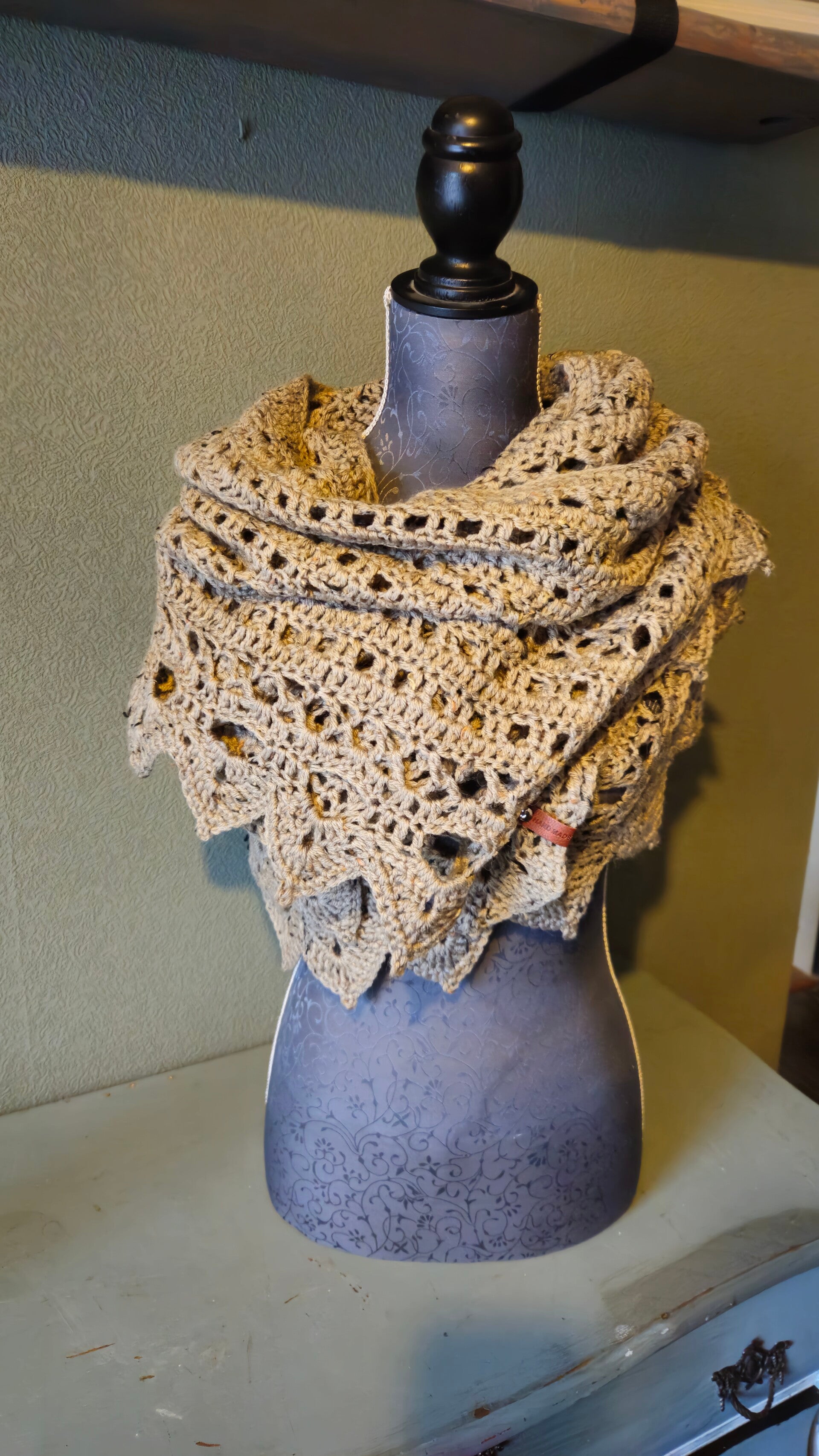 Sjaal, tweed
