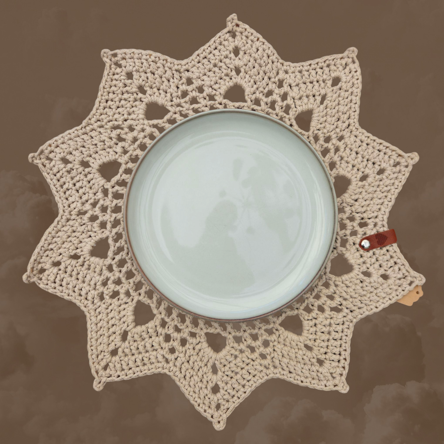 Placemat eco-vita taupe