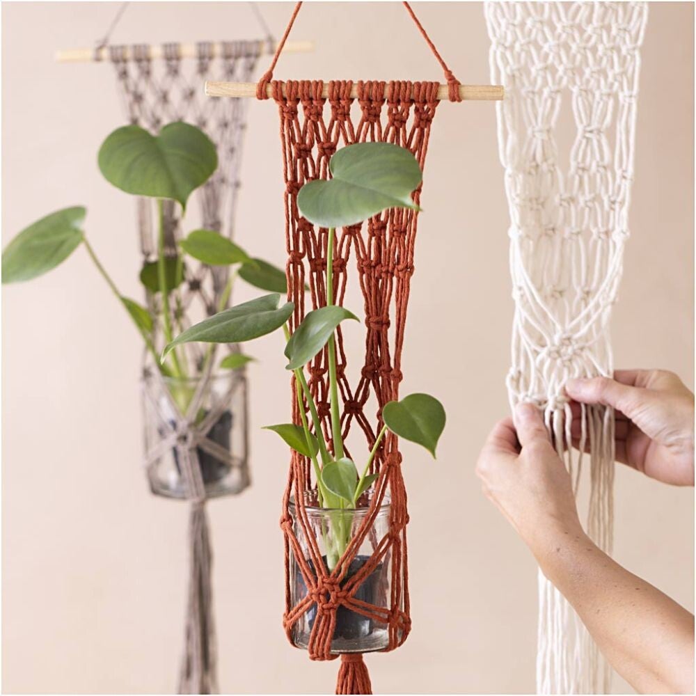 DIY pakket macrame plantenhanger
