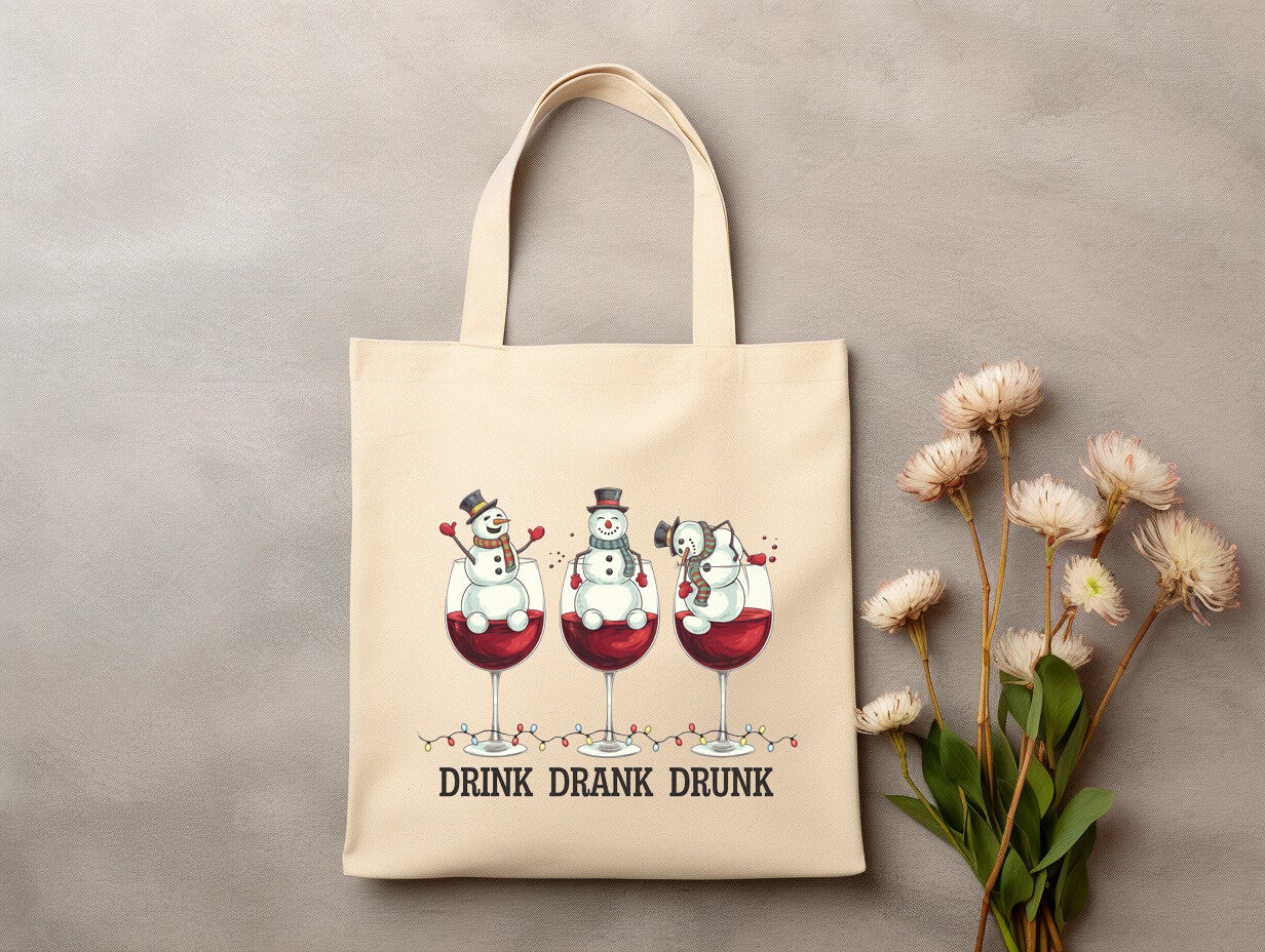 canvas tas Drink drank, drunk