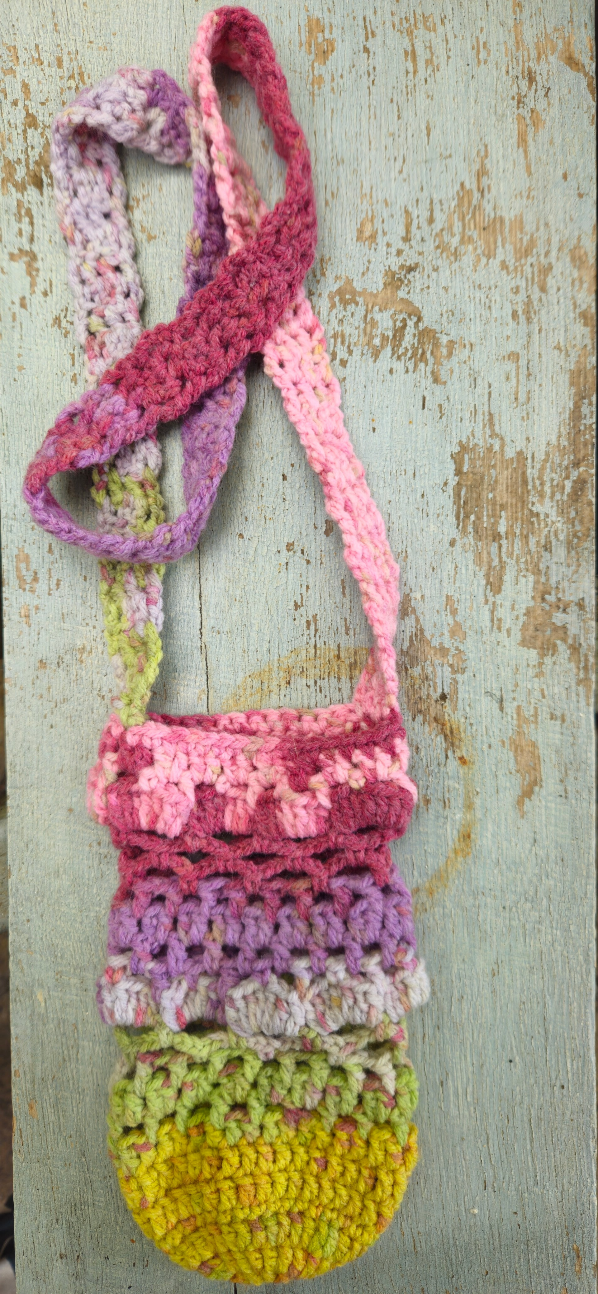 Waterflesttas, paars