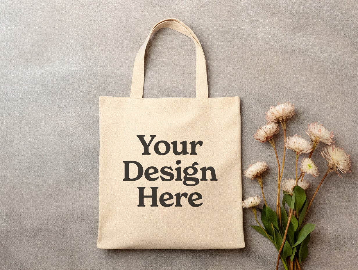Canvas tas met eigen foto