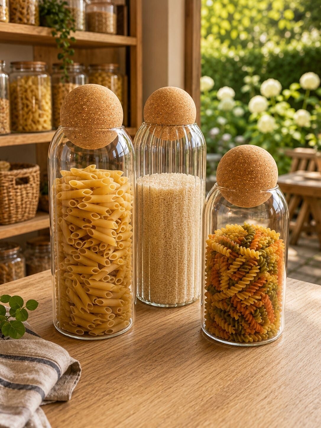 Nordic Cork Vorratsglas