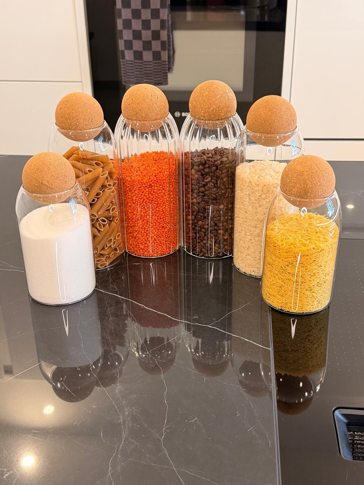 Nordic Cork Vorratsglas
