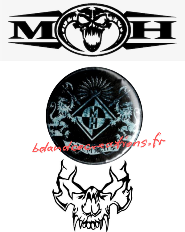 Badge Machine Head – Accessoire métal, heavy metal américain, power groove metal