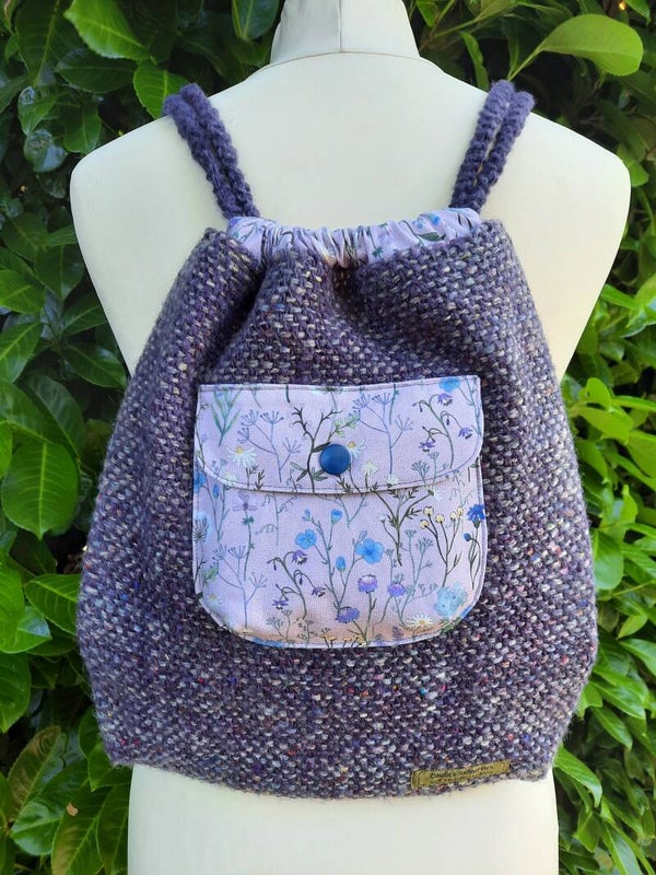 gewebter Rucksack, Festivalbag „Sommertraum“