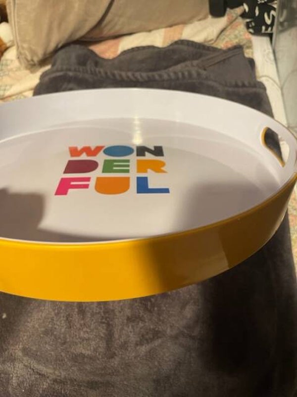 Round Service Platter