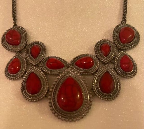 Ruby Red Necklace