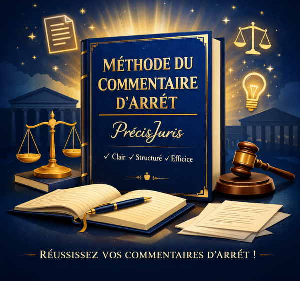 Fiche méthode du commentaire d'arrêt