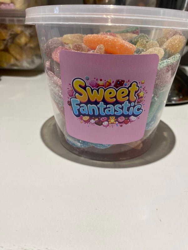 Pic n Mix Fizzy selection in tub