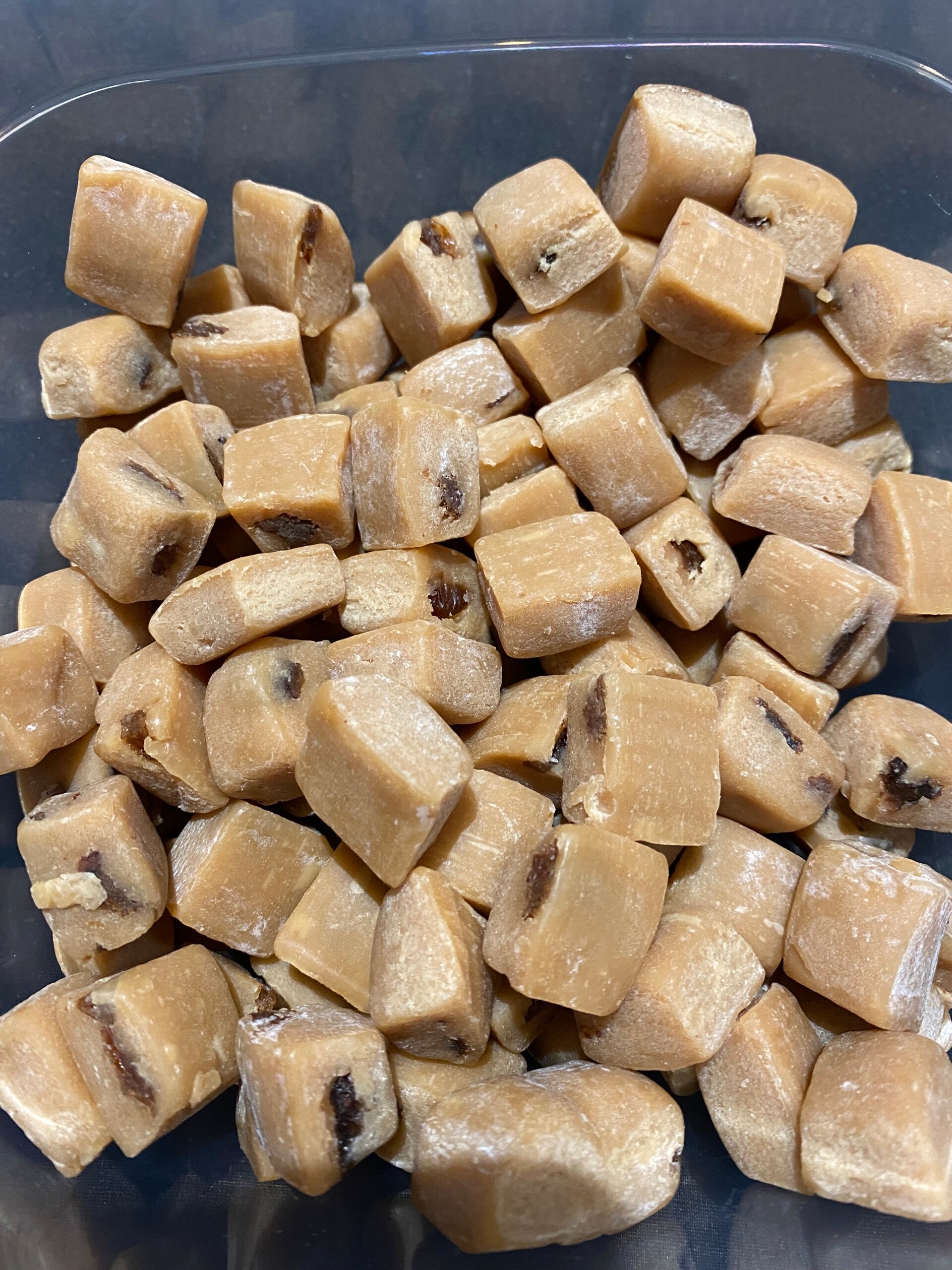 Rum & Raisin flavoured fudge