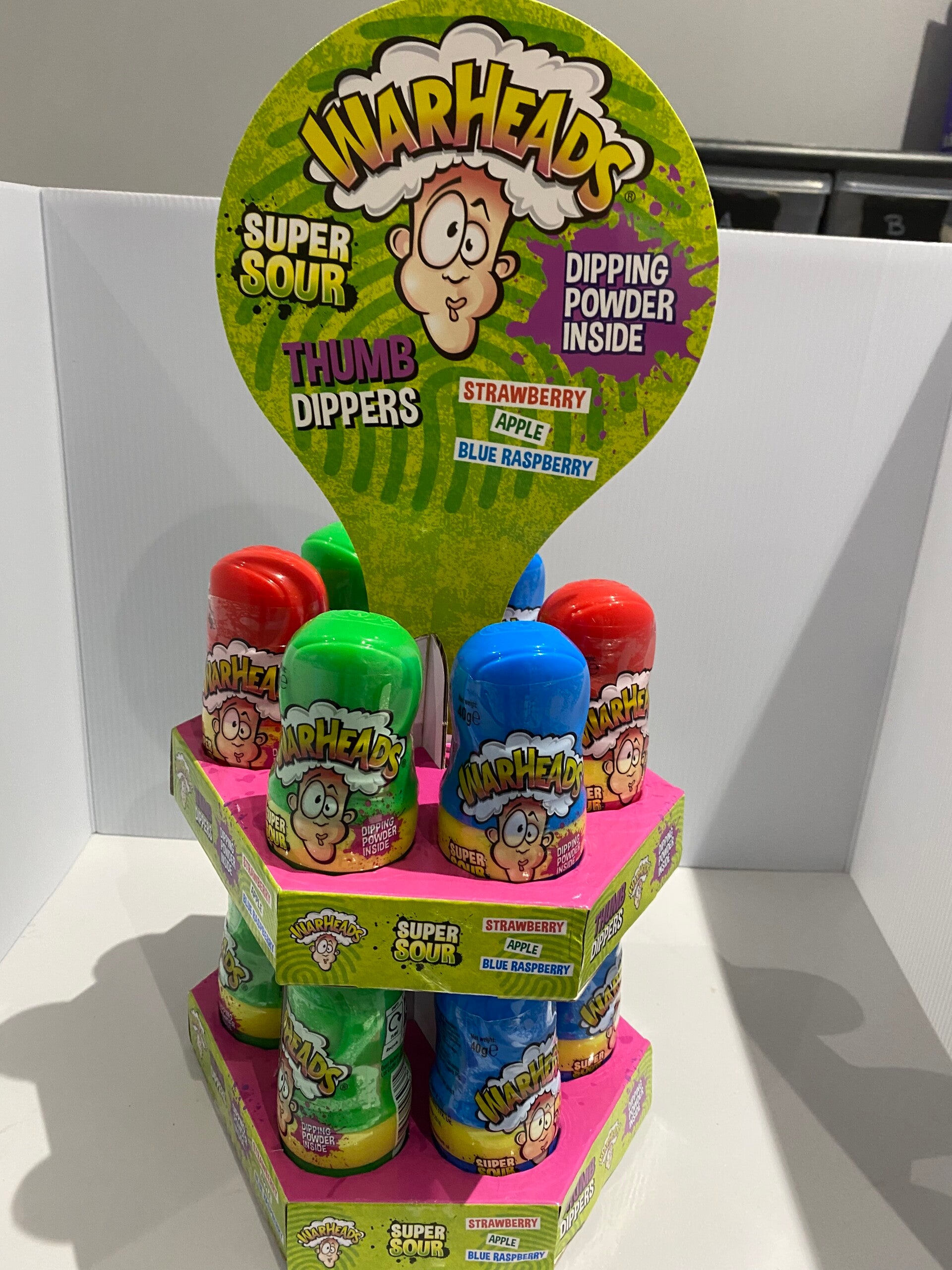 Warheads Super Sour Thumb Dippers