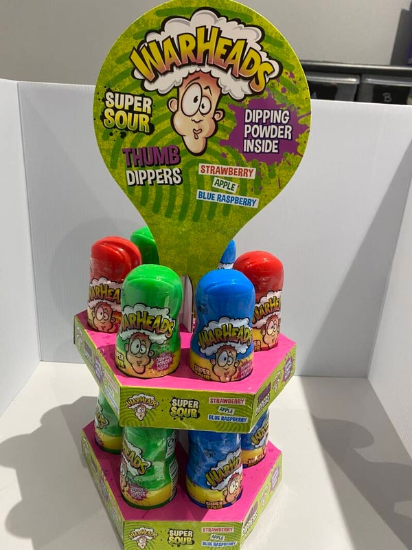 Warheads Super Sour Thumb Dippers