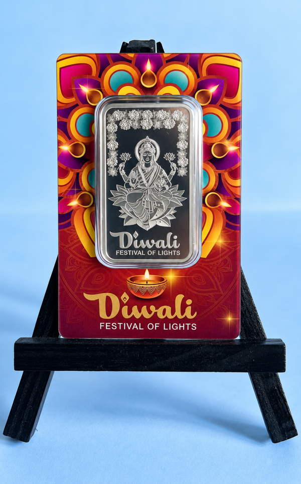 PAMP Suisse🇨🇭Diwali 2025 Lakshmi & Rangoli 1 oz Silver