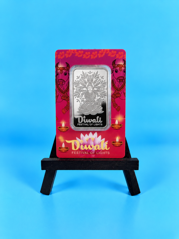 PAMP Suisse🇨🇭Diwali Lakshmi & Sacred Cow 2026 1 oz Silver
