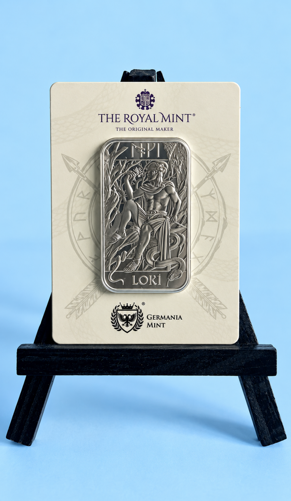 The Royal Mint x Germania Loki Norse Gods 🇳🇴 2025 1 oz Silver