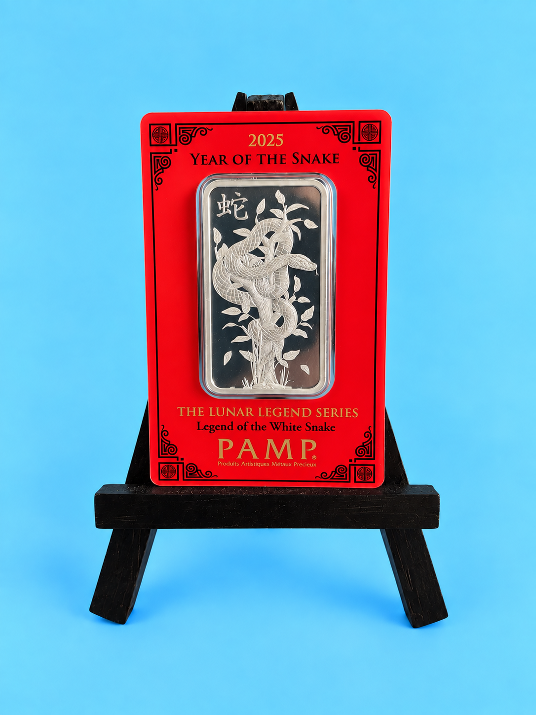 PAMP Suisse🇨🇭The Lunar Legend Series Snake 2025 1 oz Silver