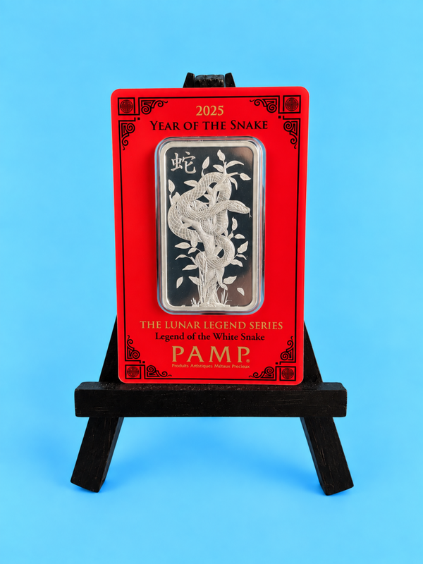 PAMP Suisse🇨🇭The Lunar Legend Series Snake 2025 1 oz Silver