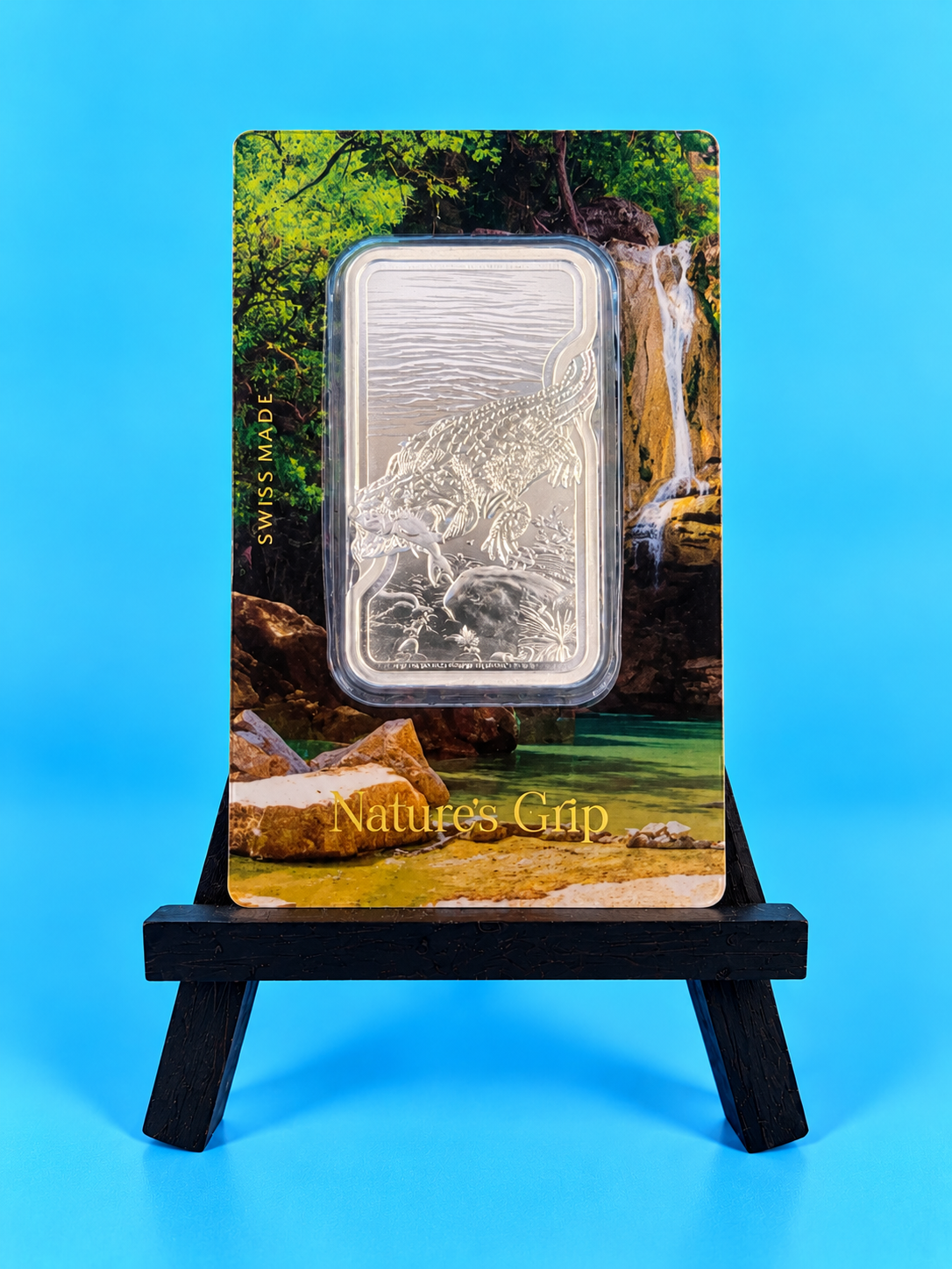 PAMP Suisse🇨🇭Nature’s Grip 2026 Nile Crocodile🐊 1 oz Silver