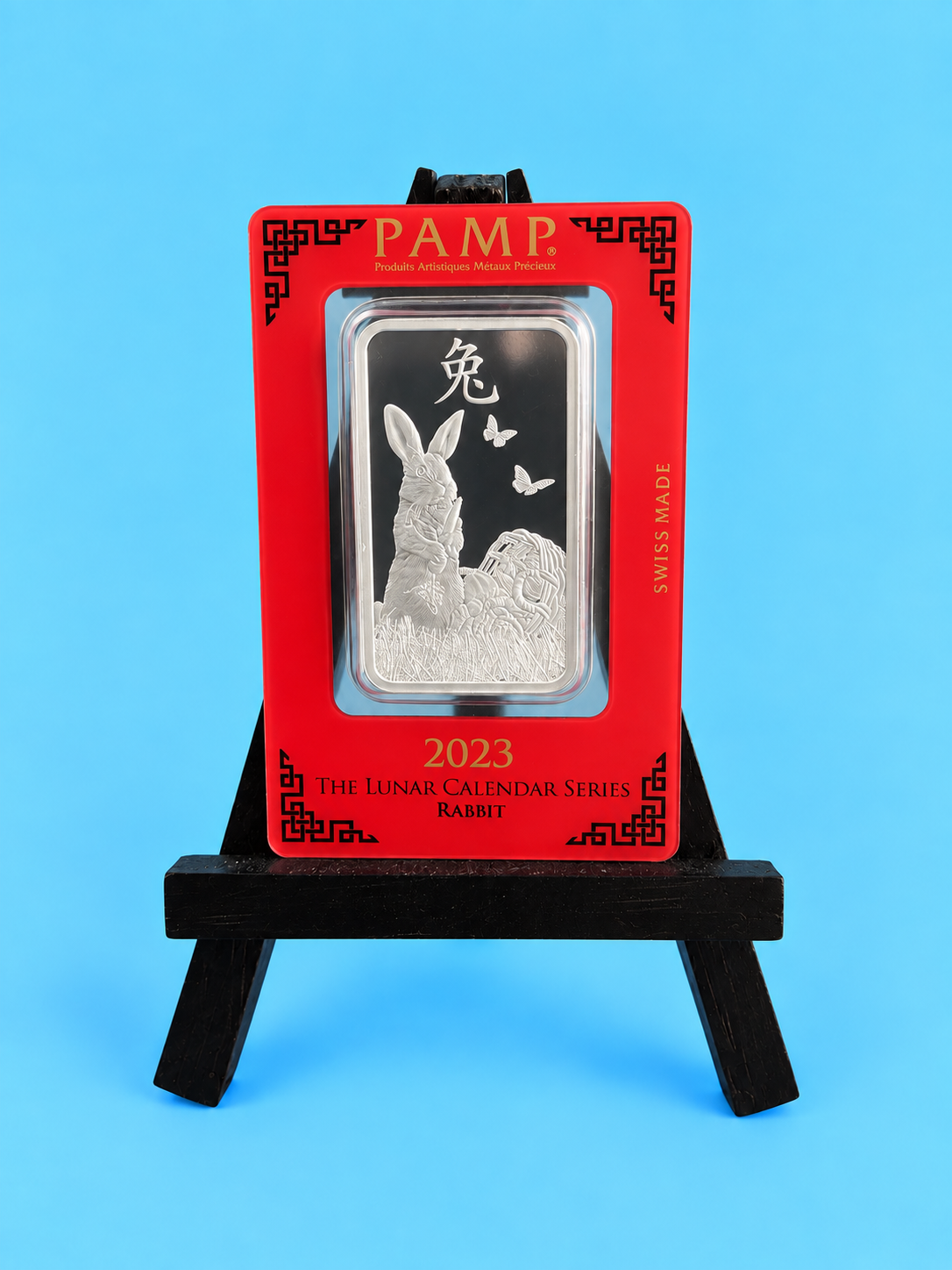 PAMP Suisse🇨🇭The Lunar Calender Series Rabbit 2023 1 oz Silver