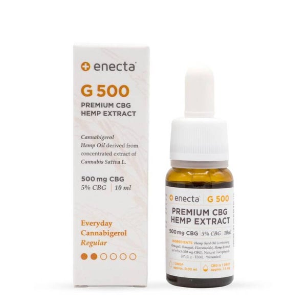 Enecta Premium CBG Hemp Extract Öl 5% – 10ml