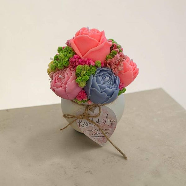 Kleiner Blumenstrauss Bunt ohne Duft