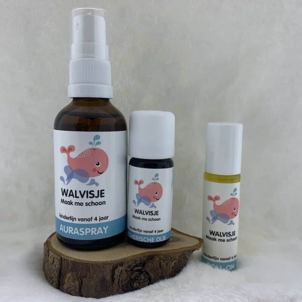 KIND 4 tot 8 jaar Roll On Walvisje Maak Me Schoon
