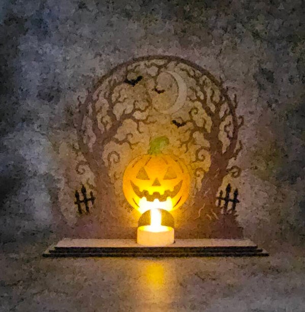 Halloween Tea Light - Pumpkin