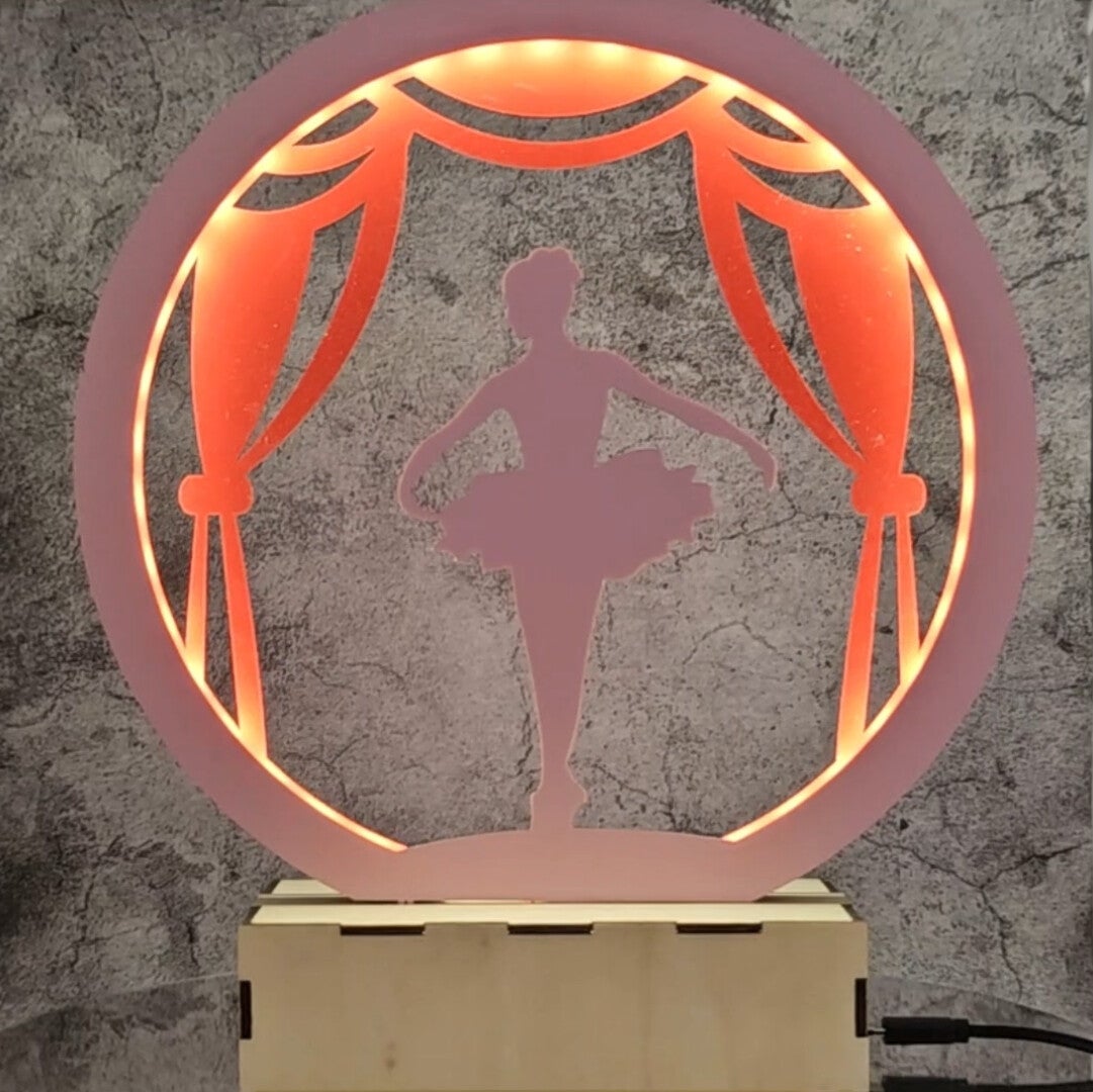 Laser cut clocks in various designs and colours