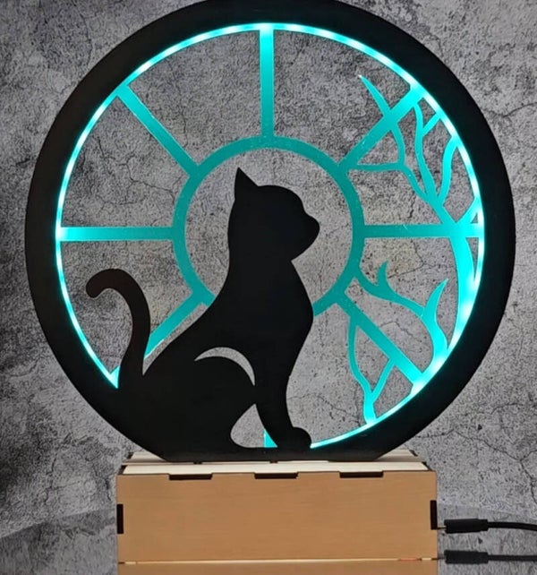 Cat Night Light