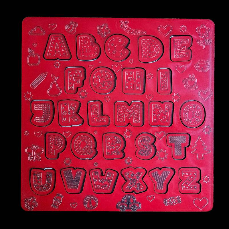 Laser cut toys and games in various designs and colours