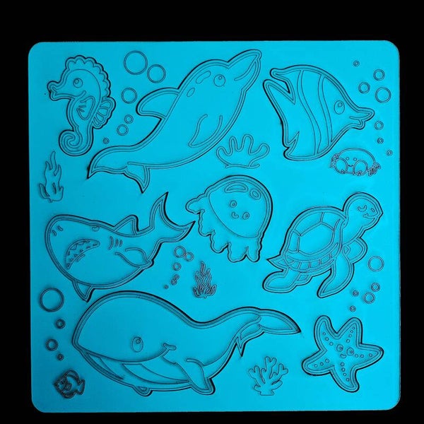 Shape Sorter - Sea Creatures - Green