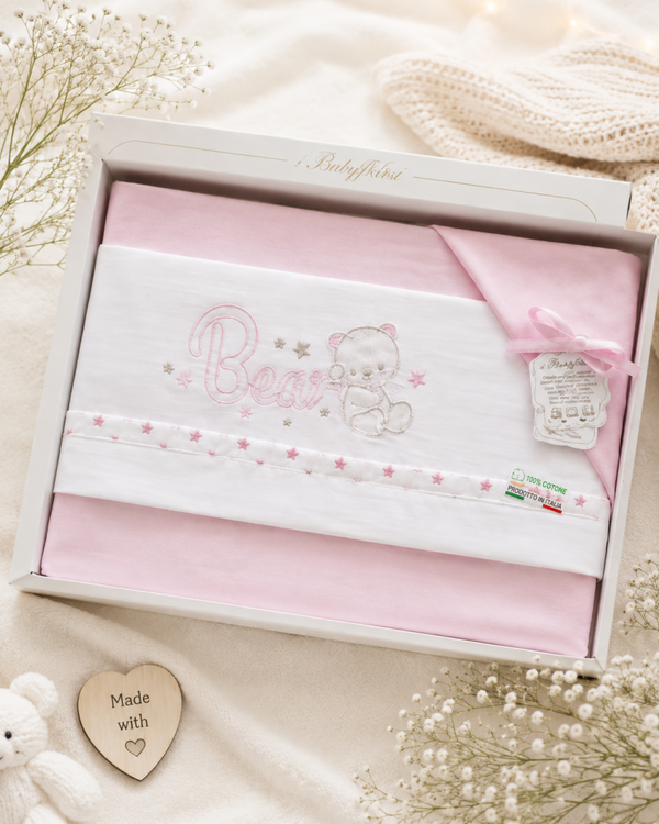 Babybett-/Wiegen-Bettwäsche-Set