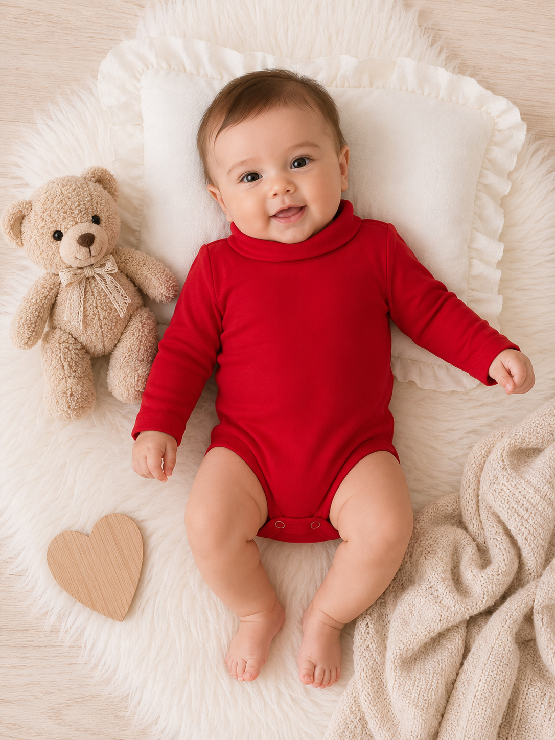 Body Lupetto Rosso