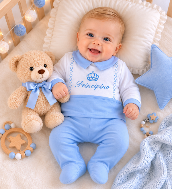 Baby 2Teiler Principino in Hellblau