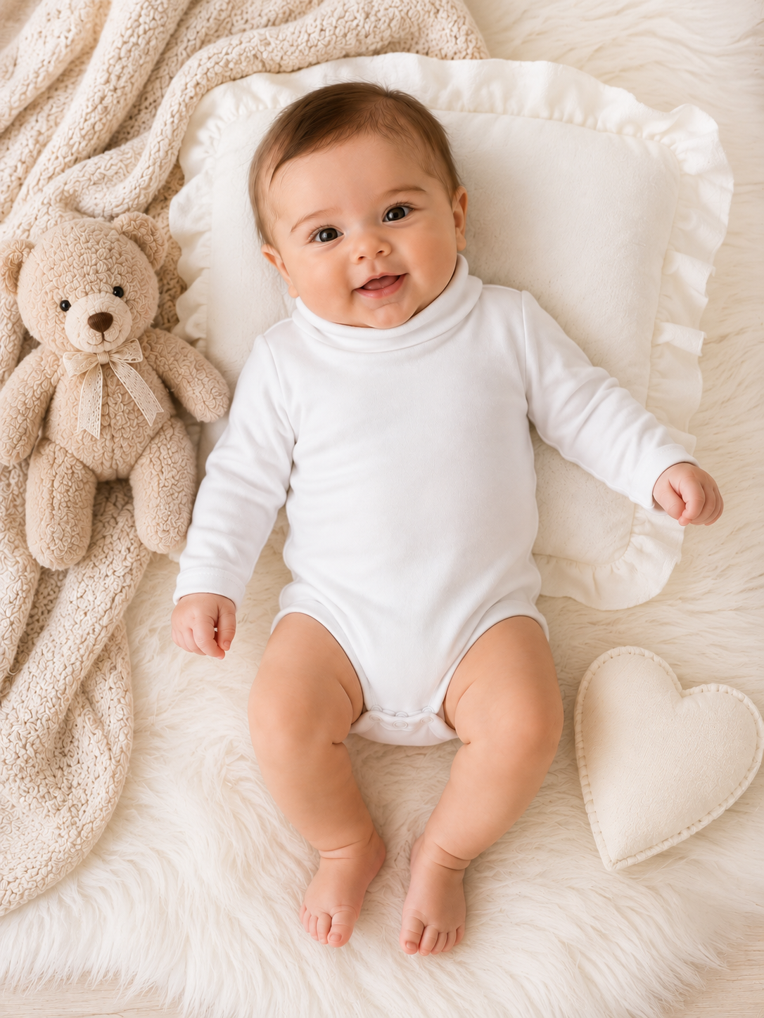 Body Lupetto Bianco