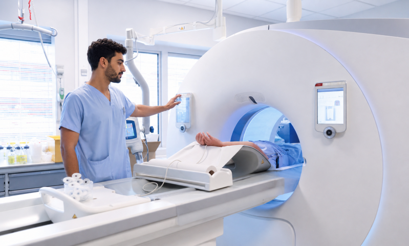 Réalisation d’un scanner cardiaque ou coroscanner