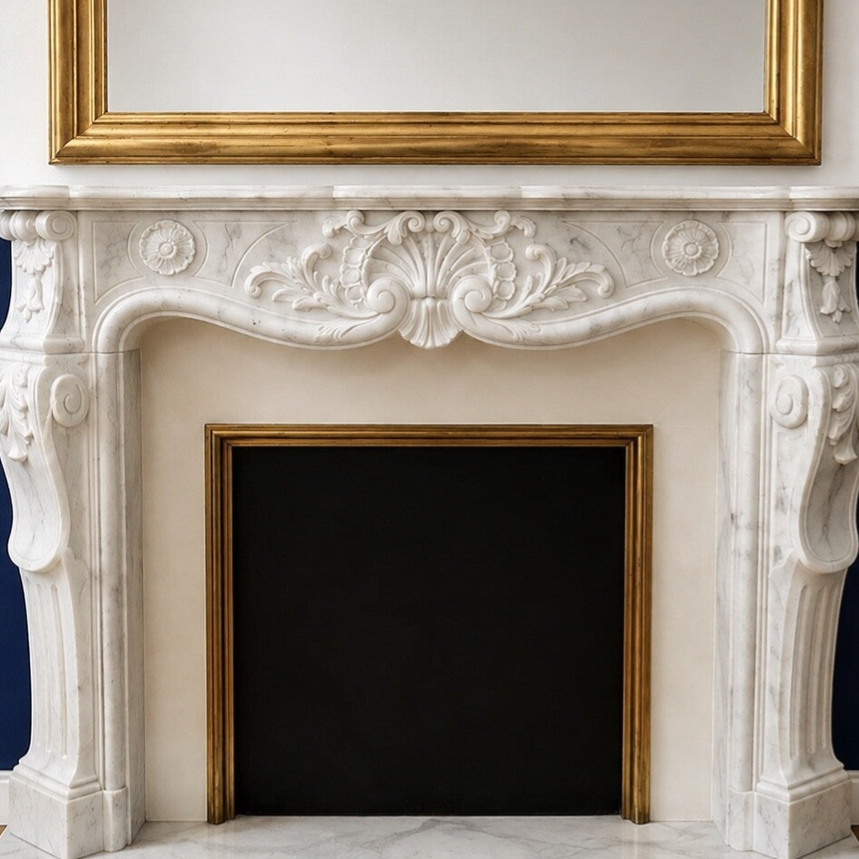 Cheminée du cabinet de cardiologie Port-Royal à Paris 5e
