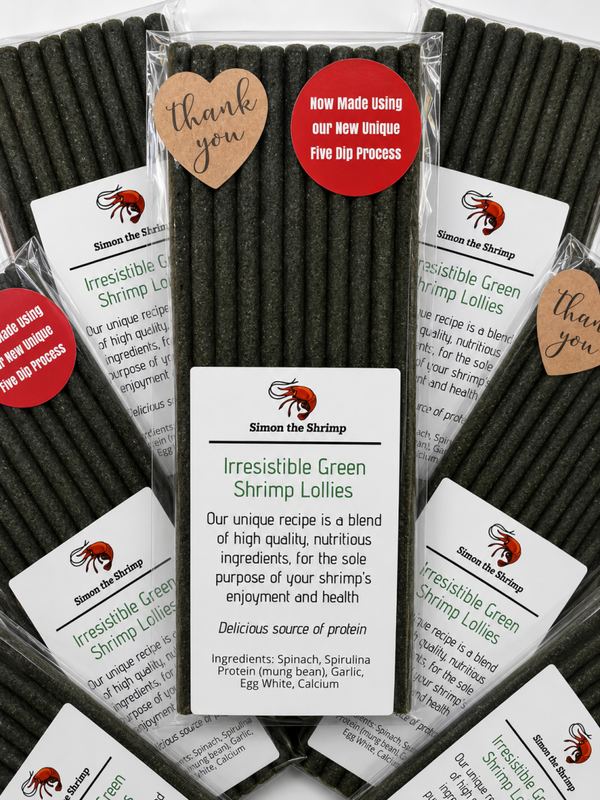 Simon the Shrimp – Irresistible Green Shrimp Lollies