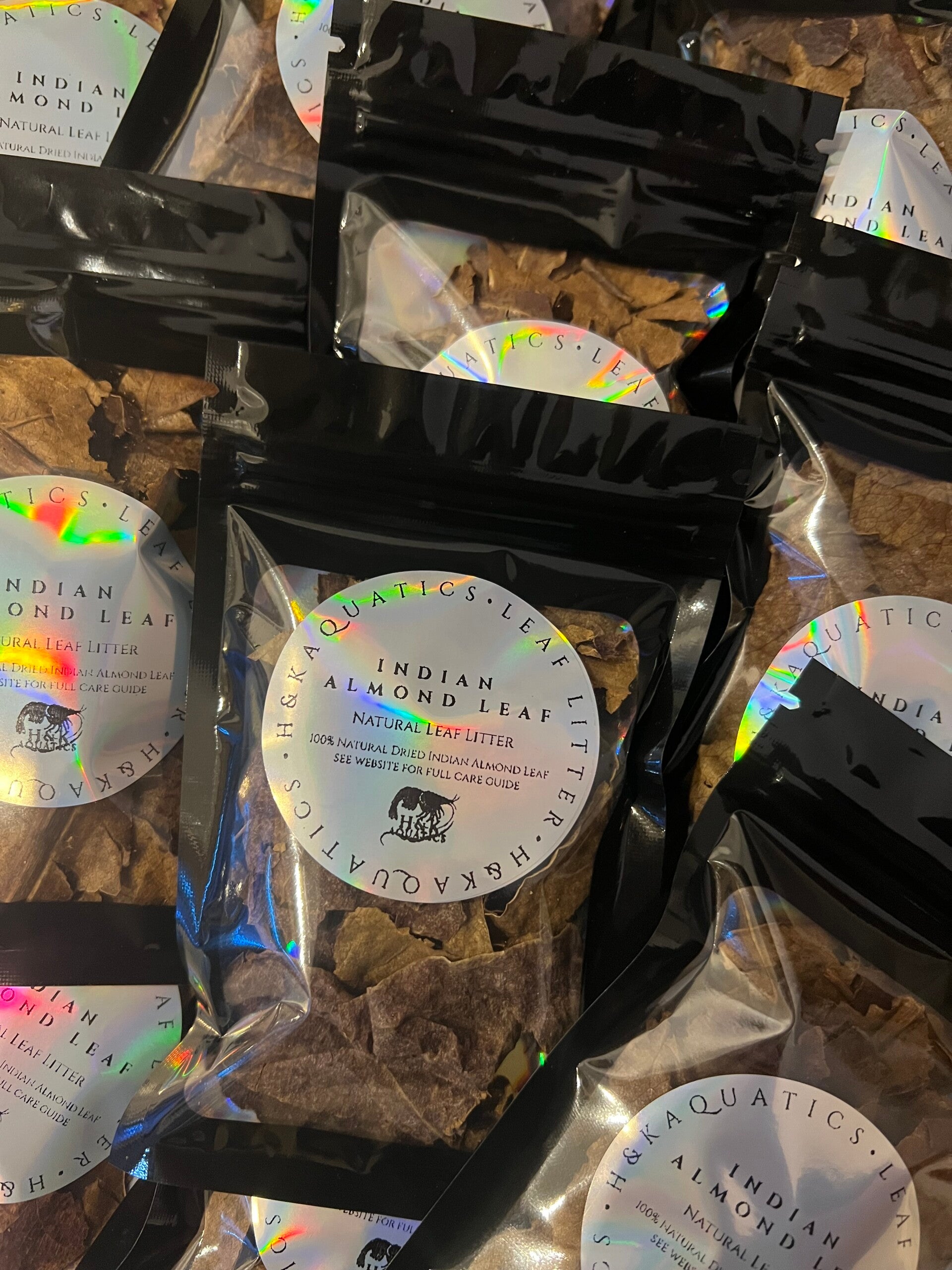 Indian Almond Leaf Litter (Torn Leaf Portion)