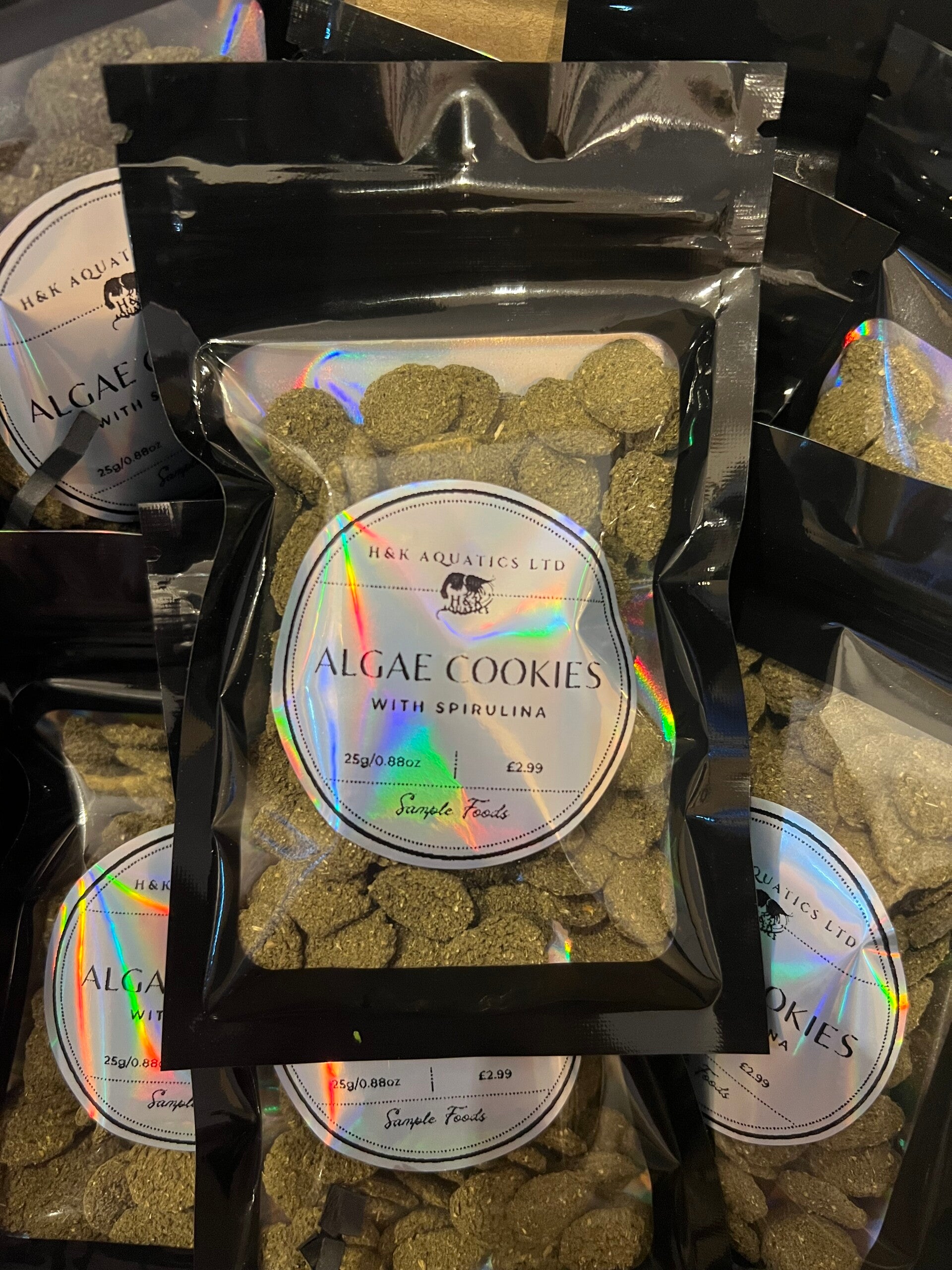 Algae Cookies with Spirulina – 25g Sample Pack