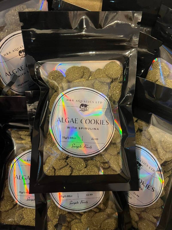 Algae Cookies with Spirulina – 25g Sample Pack