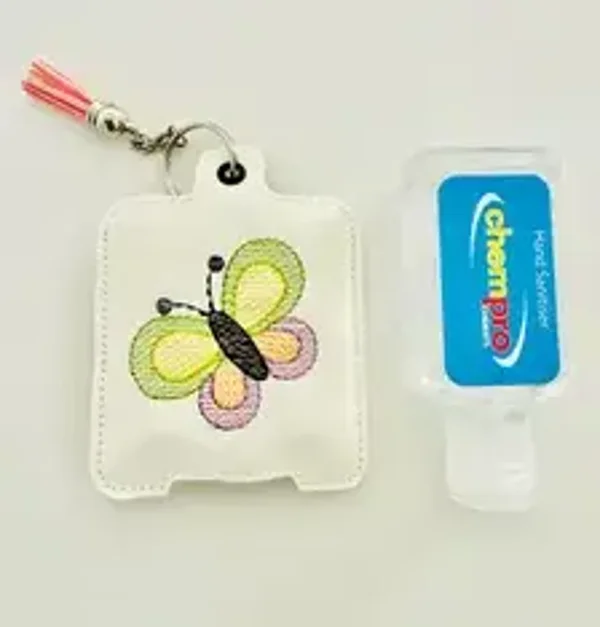 ITH Butterfly Sanitiser Embroidery Design,