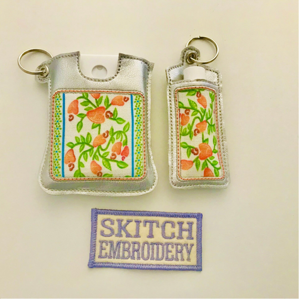 30ml Square Spray Hand Sanitiser Holder & Lip Balm Holder