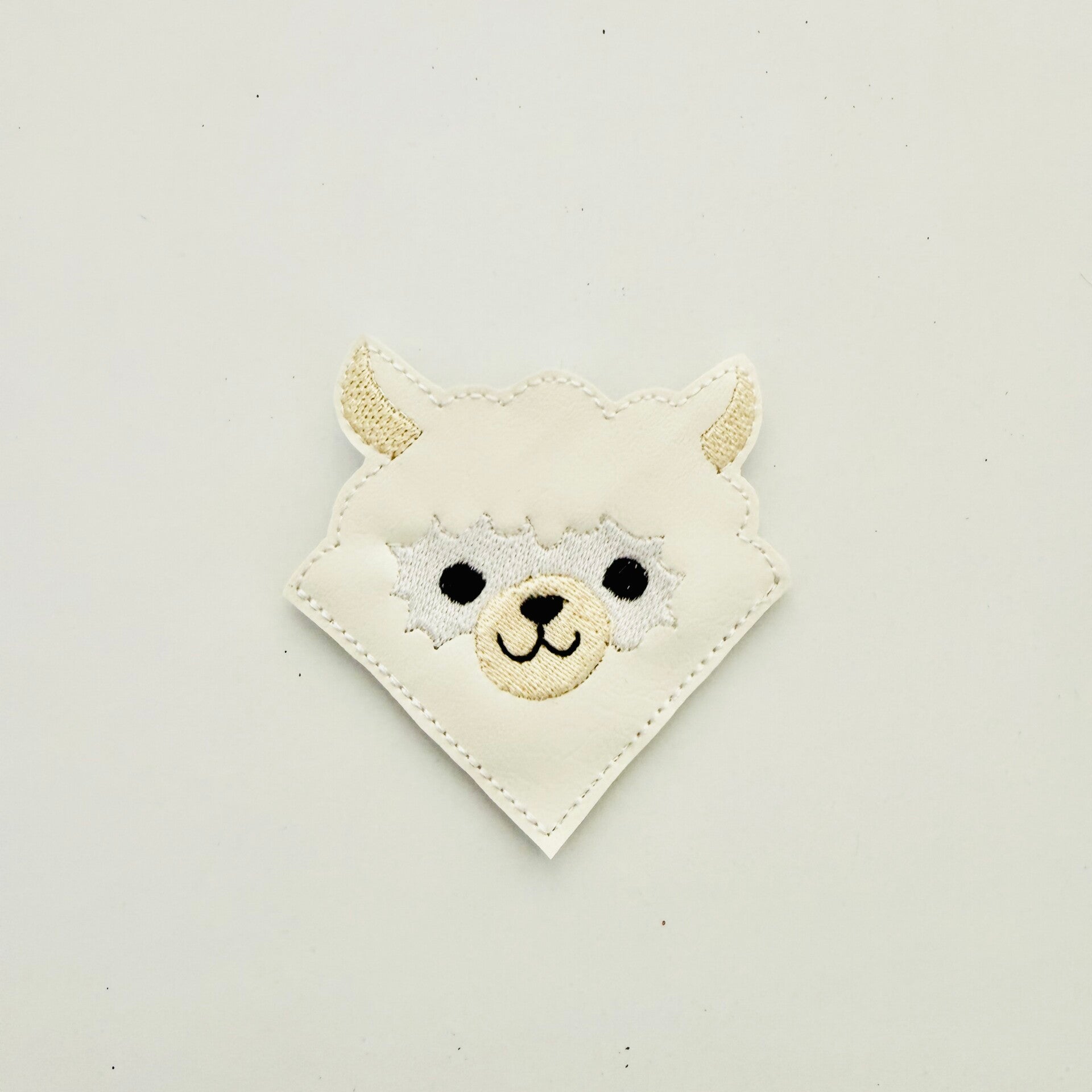 Llama Corner Bookmark Embroidery Design