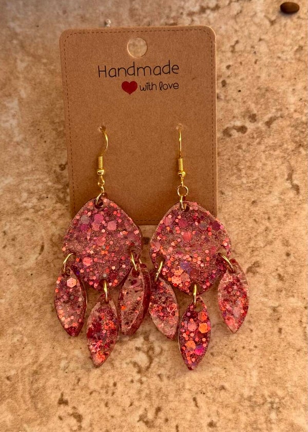 Paillettes roses rouges 🌹