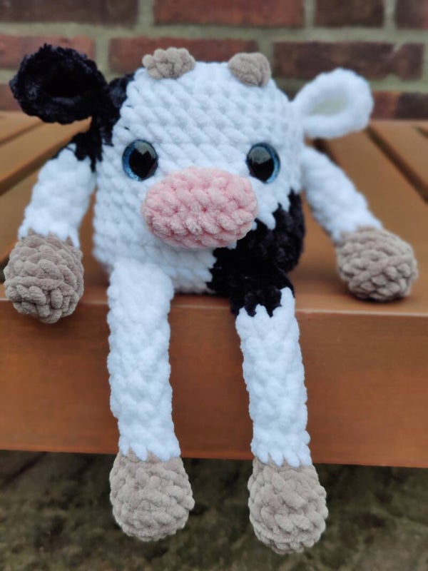 Bundle Chubby Leggy series: Cow & Pig - PDF pattern