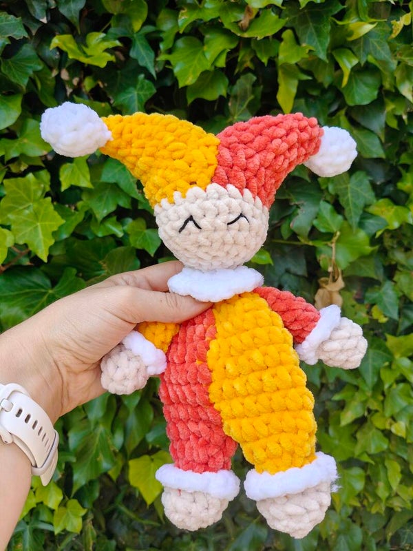Clara the Cuddly Clown - PDF pattern