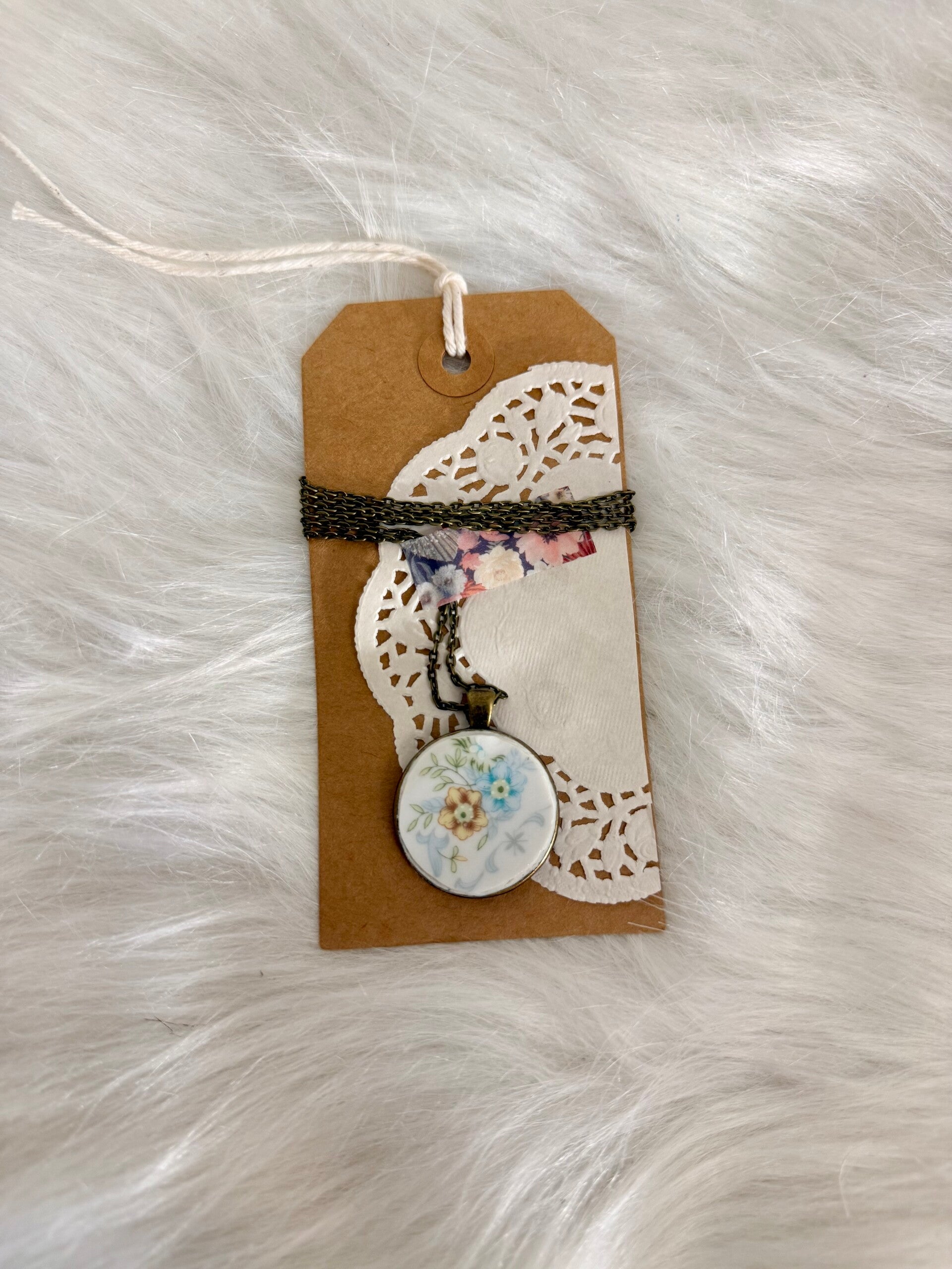 Vintage China Necklace